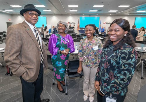 OWTC Dr Mambula Ana Angolan Consul and students
